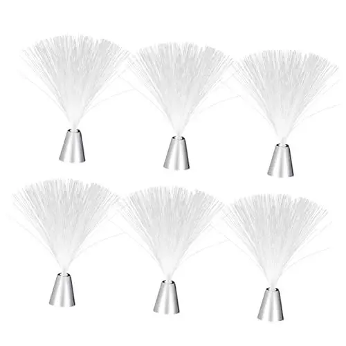 Produktbild: UPKOCH 6St Nachtlichter für Kinder leuchtende Spielzeuge Partylicht Schreibtischlampen Glasfaser-LED-Licht Glasfaser gletscher lite Blitz faseroptisches Licht Partybedarf schmücken