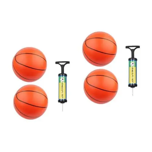 Produktbild: UPKOCH 6 Stück Kinderspielzeug Basketball Basketball Korbball Outdoor Spielzeug Kinderspielzeug Junge Basketballspielzeug Kind Basketballspielzeug Basketball Aufblasbares Kinderspielzeug
