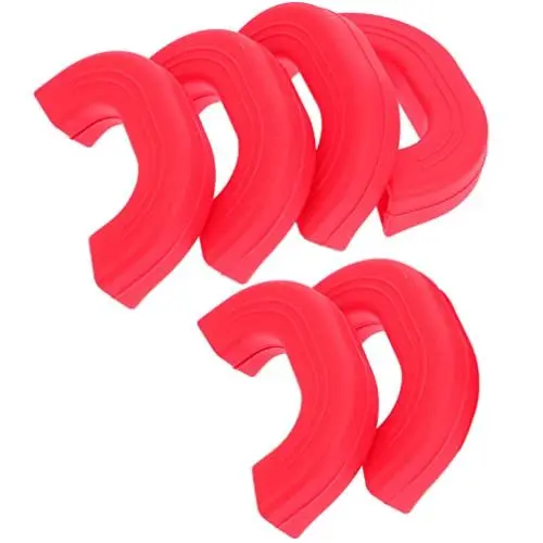 Produktbild: UPKOCH 6st Topf Ohrringe Heißer Bratpfannengriffhalter Silikon-topfgriffhalter Topfhalter-hülsenabdeckung Abdeckungen Für Topfgriffe Verbrühungsschutz Kieselgel Deckel Für Topfgriffe