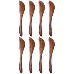 Produktbild: UPKOCH 8Er-Pack Buttermesser Aus Holz Sahnestreicher Käsemarmeladenstreichmesser Küchenutensilien