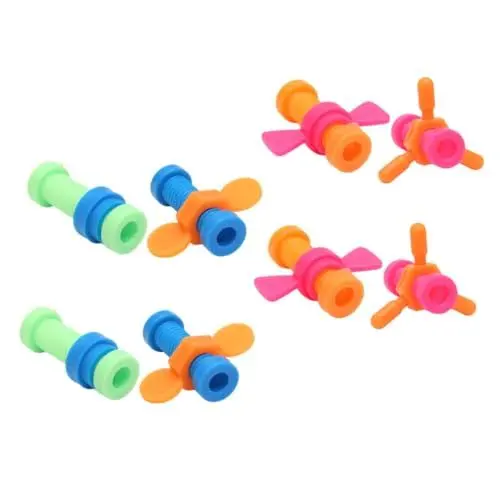 Produktbild: UPKOCH 8St Rotationsschraube zur Druckentlastung Party zappeln Nuss entlüften verrückt jucarii pentru copii spielsachen für Schrauben Requisiten kleines Abs