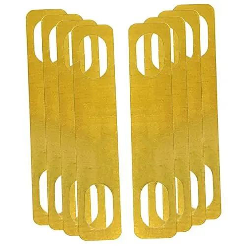 Produktbild: UPKOCH 8-teiliges Gitarrenhals-set Aus Messing – Gitarrenhalsdichtung Unterlegscheibe Abstandshalter Bassgitarrenhalsdichtung Sound