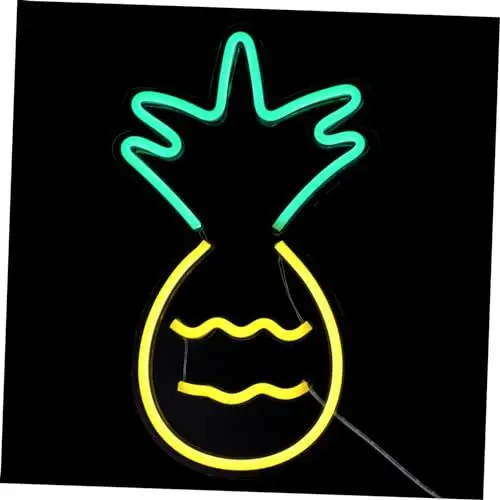 Produktbild: UPKOCH Ananas-form Neonlicht Nachtlicht Zeichen Home Bar Restaurant Vorhanden