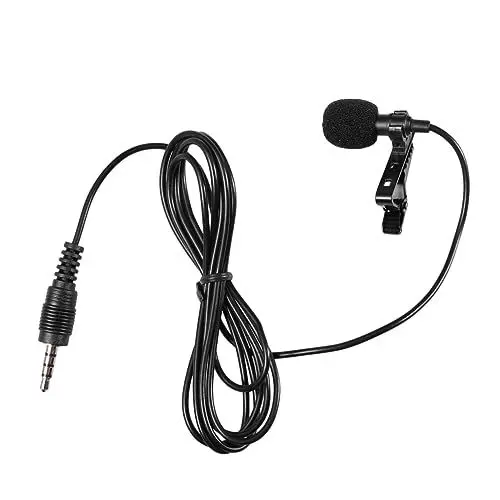 Produktbild: UPKOCH Computermikrofon Smartphone-mikrofon 3 5-mm-Klinkenstecker Ansteckmikrofon Zum Singen Und Sprechen