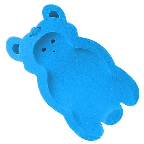 Produktbild: UPKOCH Badezimmerzubehör -Spielzeug Karikatur -Badeschwammmatte Schwammmatte für Neugeborene badematte badematten rutschfest Babykissen Anti-Rutsch-Matte Blue