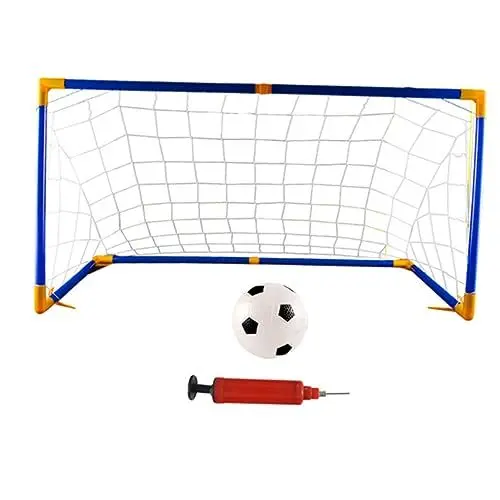 Produktbild: UPKOCH Fußballtor Zum Selbstmontieren Tragbares Fußballtorgehäuse Für Innen Und Außen Handgemachtes Fußballeinsatznetz Sportspielzeug Für Schuss Und Entscheidungsübungen s Mit