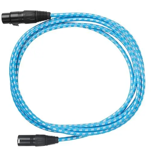 Produktbild: UPKOCH 3 M Langes Kabel Auf Buchse Mikrofonkabel Für Gitarrenlautsprecher Aufnahme Rauschunterdrückung