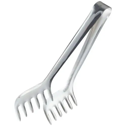 Produktbild: UPKOCH 3stücke Edelstahl Spaghettizange Praktische Zange Für Pasta Buffet Salat Und Frittieren Rostfrei Spülmaschinengeeignet Für Professionellen Einsatz Der Küche