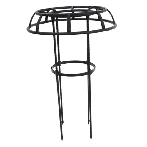 Produktbild: UPKOCH Rankgitter Aus Metall Für Kletterpflanzen Gartenbedarf Mit Befestigungsstange Haltbar Bei Nasser Erde Und Hellem Sonnenlicht Für Rosen Und Andere Gartenpflanzen