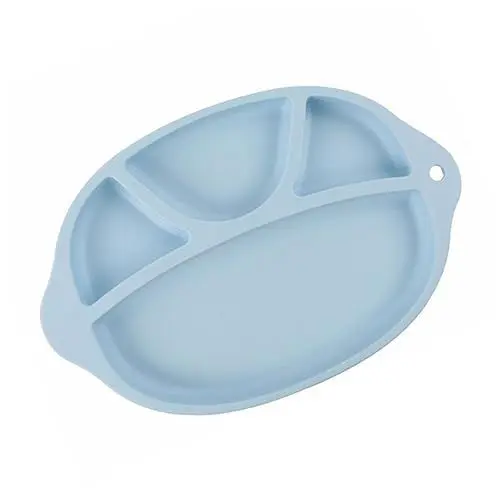 Produktbild: UPKOCH Sichere Silikon-trennwand für Jungen und Mädchen Abendessen Baby Reis Separaten Teller Besteck