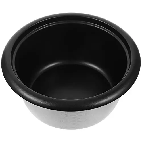 Produktbild: UPKOCH Ersatz-Innentopf FüR Reiskocher, Antihaftbeschichteter Aluminiumlegierungs-Topf, Geeignet FüR 3L Reiskocher, Vielseitig Nutzbar Als Backform Und Kochgeschirr FüR KüChe, Hotel Und Wohnhei