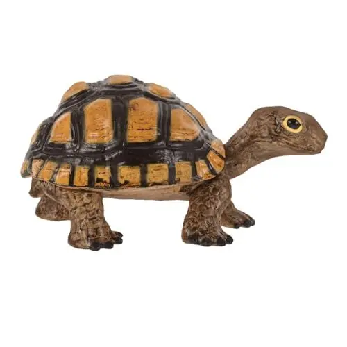 Produktbild: UPKOCH Schildkröten-Modell Schildkrötenbabyfigur Wildtierfigur Lernspielzeug für Kinder interaktives Spielzeug spielsachen für Kinder Lebenszyklusfiguren Schildkröten-Statue PVC Yellow