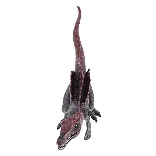 Produktbild: UPKOCH Spinosaurus-Modell Mini- Tierfigur Ornament Dinosaurier-Modell Dino Figuren saurier Spielzeug lebensechte Dinosaurierfigur kognitives Dinosauriermodell Plastik Violett