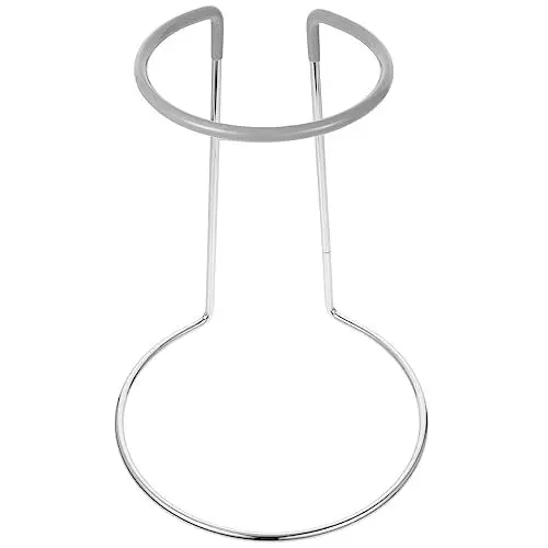 Produktbild: UPKOCH Wasserflasche Dekanter Stehen Wein Tischständer Für Weindekanter Trockengestell Für Kaffeetassen Beschichteter Dekanterständer Rotwein-dekanterständer Karaffe Eisen Glas Belüfter