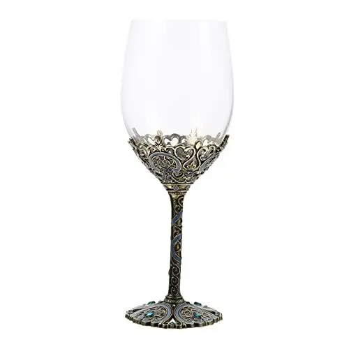 Produktbild: UPKOCH Kristall Wein Tasse Emaille Rotwein Gläser Elegante Cocktail Es Tassen