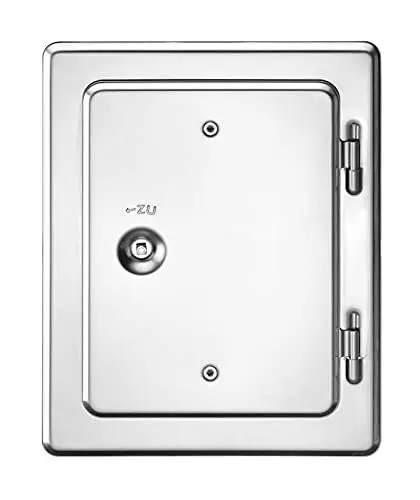 Produktbild: Upmann Kamintür 14x20 V2A, Vierkantverschluss