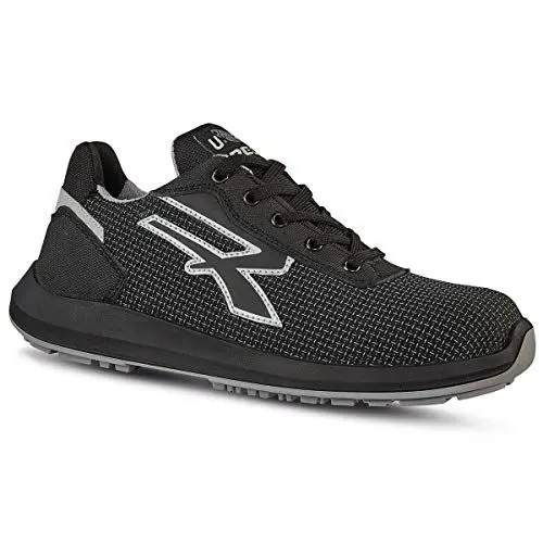 Produktbild: UPOWER Unisex RU20124-44 U-Power RU20124-44-Calzado de seguridad gama RED UP Modelo Scudo S3 CI SRC ESD Talla, Schwarz, 44 EU