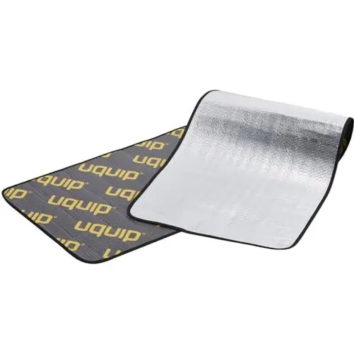 Produktbild: uquip Alu Isomatte Flexy 190 cm Camping Thermo Isolier Matte Single Thermomatte