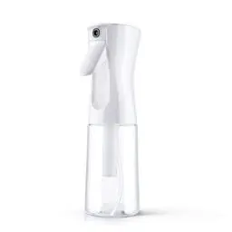 Produktbild: URAQT Sprühflasche Haar, 200 ml Wasserzerstäuber Wasserflaschens Friseur Sprühflaschen Spray Bottle, Salon Wasser Sprüher Friseur Haar Werkzeug für Haar, Weiß Transparent