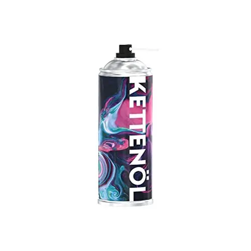 Produktbild: URBAN ZWEIRAD - Fahrrad Kettenöl-Spray - 200ml Dryfluid - Fahrradketten Öl Langzeit-Schmierung für Schaltwerk und Kette - Rennrad Fahrradpflege (200ml Kettenspray)