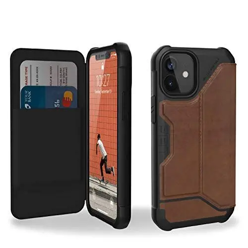 Produktbild: Urban Armor Gear Metropolis Folio Hülle Apple iPhone 12 Mini (5,4