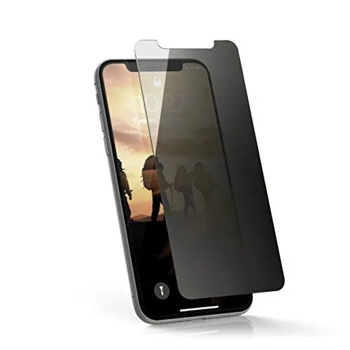 Produktbild: Urban Armor Gear Privacy Glass Displayschutzfolie für Apple iPhone Xs / X (9H Härtegrad, Privatsphäre gegen seitliche Einblicke, Anti-Fingerabdruck, 0.2mm dünn) - IPHX-PR-SP