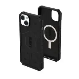 Produktbild: Urban Armor Gear UAG Pathfinder Case kompatibel mit Apple iPhone 14 Plus (Wireless Charging/Magnetisches Aufladen kompatibel, Fallschutz nach Militärstandard) schwarz