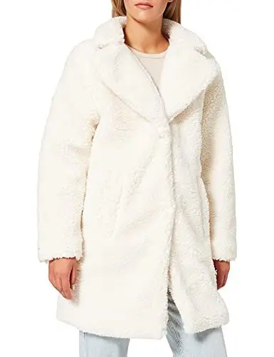 Produktbild: Urban Classics Damen Jacke Ladies Oversized Sherpa Coat whitesand XL