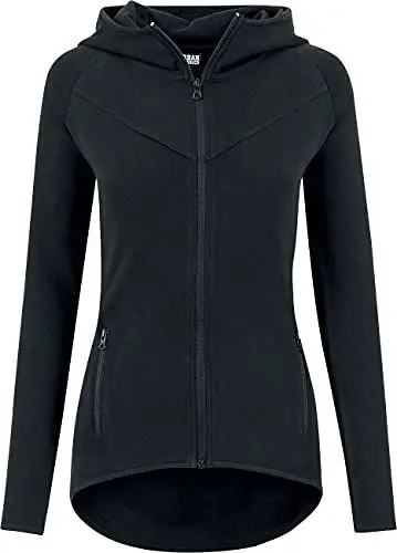 Produktbild: Urban Classics Damen Kapuzenpullover, Schwarz 7, XL