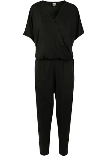Produktbild: Urban Classics Damen Ladies Modal Jumpsuit, Schwarz (Black 00007), Large (Herstellergröße: L)