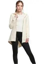 Produktbild: Urban Classics Damen Kapuzenpullover, Whitesand, S
