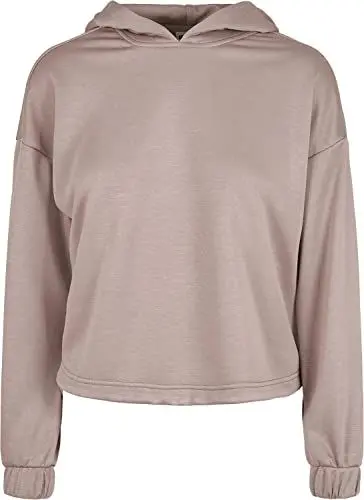 Produktbild: Urban Classics Damen TB4360-Ladies Oversized Shaped Modal Terry Hoody Kapuzenpullover, duskrose, 5XL