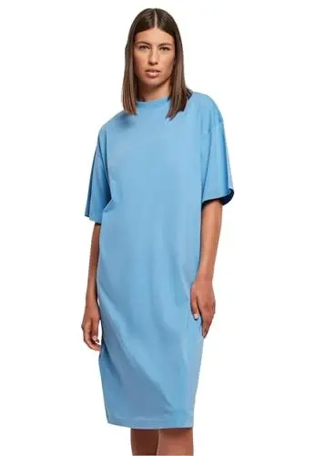 Produktbild: Urban Classics Damen TB4792-Ladies Organic Long Oversized Tee Dress Kleid, horizonblue, 4XL