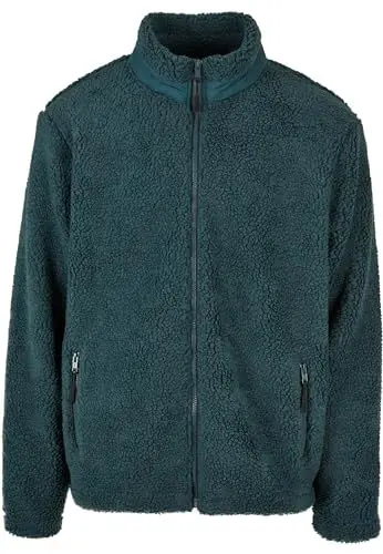 Produktbild: Urban Classics Damen TB5901-Basic Sherpa Jacket Jacke, Bottlegreen, L