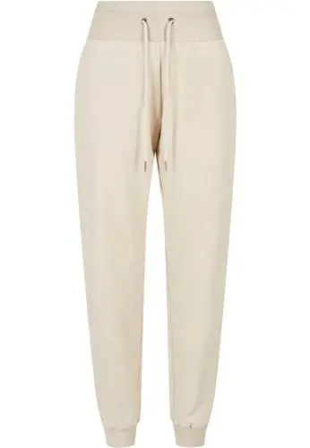 Produktbild: Urban Classics Damen Women's Organic High Waist Sweat Pants Trainingshose, Beige, M EU