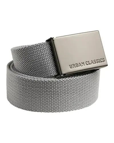 Produktbild: Urban Classics Gürtel Canvas Belt Unisex, Grey, one Size