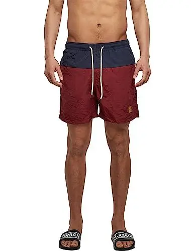 Produktbild: Urban Classics Herren Badeshorts Block Swim Gr. M