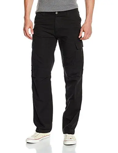 Produktbild: Urban Classics Herren Relaxed Hose Camouflage Cargo Pants, Gr. 44 (Herstellergröße: 30), Schwarz (Black 7)