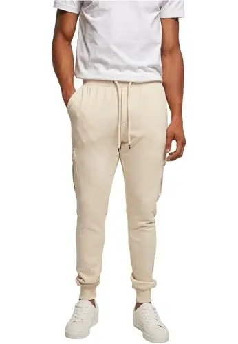 Produktbild: Urban Classics Herren Fitted Cargo Sweatpants Trainingshose, Softseagrass, XXL EU