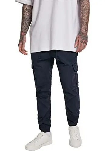 Produktbild: Urban Classics Herren Hose, Klassisch, Baumwolle, Navy, L