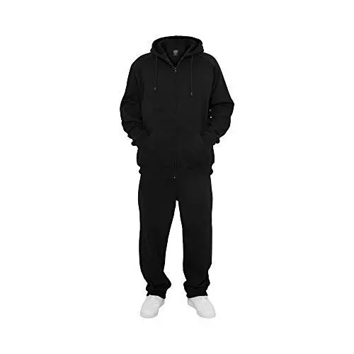 Produktbild: Urban Classics Herren Jogginganzug Blanc Suit, lässiges Kapuzensweatshirt mit Jogginghose, erhältlich in verschiedenen Farbvarianten, Größen S-5XL
