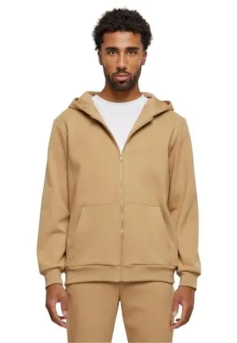 Produktbild: Urban Classics Herren Kapuzenpullover Cozy Zip Hoody, Zipper Hoodie, Loose Fit, erhältlich, Größen XS-5XL