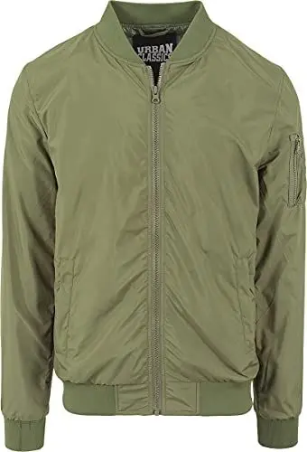 Produktbild: Urban Classics Herren Tb1258-light Jacket Bomber, Olive, L EU