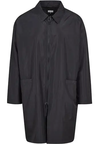 Produktbild: Urban Classics Herren Mantel Oversized Coat TB2112, Gr. Large (Herstellergröße: L), Schwarz (Black 00007)