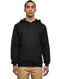 Produktbild: Urban Classics Herren Organic Basic Hoody Kapuzenpullover, Schwarz (Black 00007), M EU