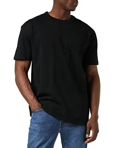 Produktbild: Urban Classics Herren Organic Basic Tee T-Shirt, Schwarz (Black 00007), Medium (Herstellergröße: M)