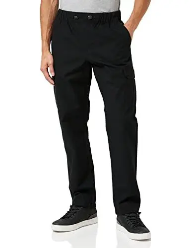 Produktbild: Urban Classics Herren Ripstop Cargo Broek Hose, Schwarz (Black 00007), XXL EU
