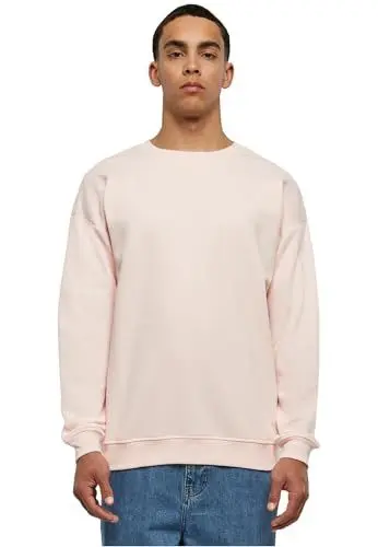 Produktbild: Urban Classics Herren Sweat Crewneck Pullover,, per pack Rosa (pink 00185), X-Small (Herstellergröße: XS)