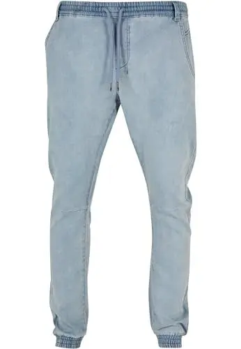 Produktbild: Urban Classics Herren TB1794-Knitted Denim Jogpants Hose, Lighter Washed, XXL
