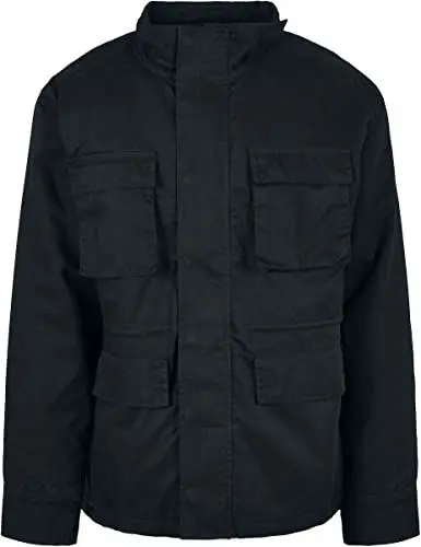 Produktbild: Urban Classics Herren TB4457-Big M-65 Jacket Jacke, Black, XXL